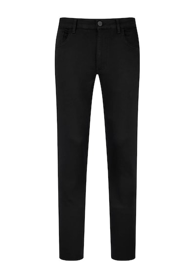 Hatemoğlu Siyah Slim Fit Pamuklu 5 Cep Kanvas Pantolon 35381 Siyah