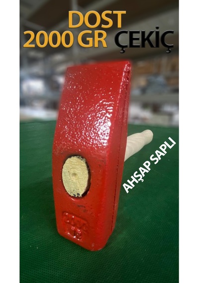 Çekiç Ahşap Saplı Sağlam Dayanıklı 2000 Gr