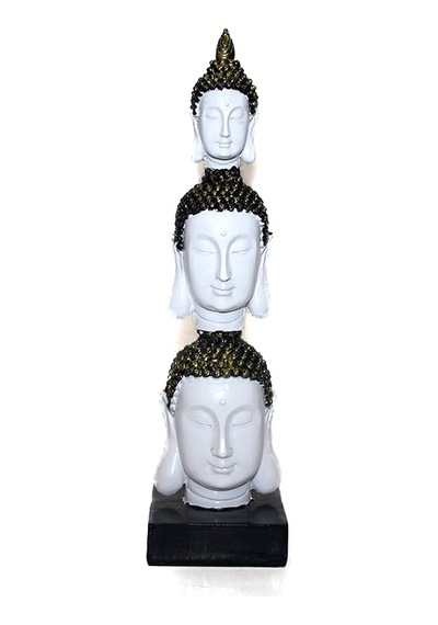 3 Kafalı Buda Büstü