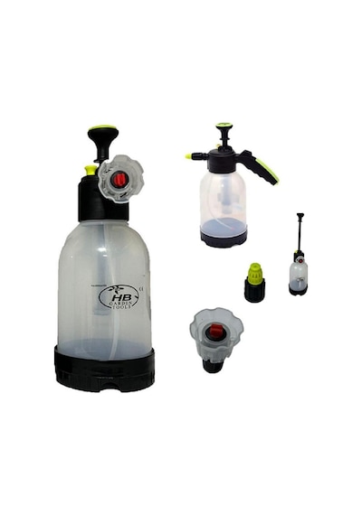 Hb Garden Tools 2 Lt Şeffaf Dezenfektan Bakım Ürünülama Su Pompası Kimyasala Dayanıklı