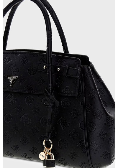 Guess Diana Logolu Çıkarılabilir Askılı Çanta Hwpd9727060 Bayan Çanta Hwpd97 27060 Blo Siyah