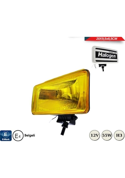 Carub Sis Lamba Comet 550 20x9,5x8,5kapaklı Sarı