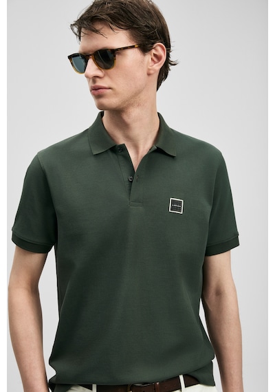 Lufian Carter Smart Erkek Polo Tişört Haki Haki 111040233100630 Haki