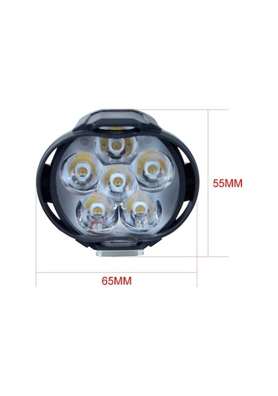 Motosiklet Sis Far Montaj Sis Drl Lamba  Motosiklet Için 2 adet