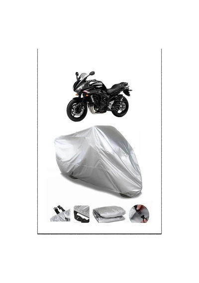 Yamaha Fz6fazerabs Gri Su Geçirmez Kalitesi Motosiklet Örtüsü