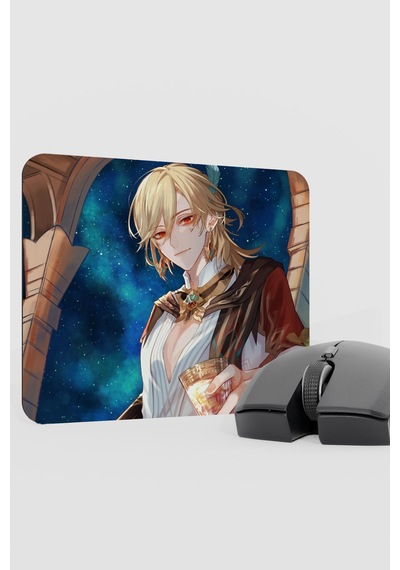 Kaveh Genshin Impact Anime Oyuncu V3 - 22x18 Gaming Mouse Pad Fare Altlığı