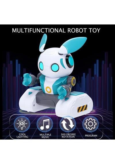 Çocuklar Rc Wall-e Akıllı Robot Tavşan Hareket Algılama