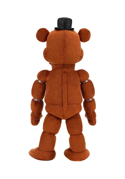 Five Nights At Freddy's Freddy Fazbear Sesli Pozlanabilir Peluş 36 Cm Karanlıkta Parlayan Ayı Kahverengi