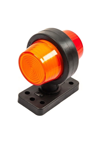 Ahmet Otomotiv Büyük Boy Takoz Lamba Sarı-kırmızı 12v-24v