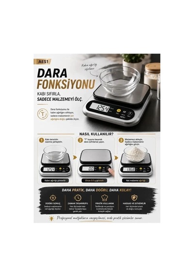 Dijital Mutfak Ve Kahve Tartısı Hassas Gram Terazisi Paslanmaz Çelik Lcd Ekran Çoklu Ölçüm G/oz 10 Kg Kapasite Diğer 76701587