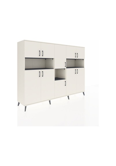 Hyperion Dolap 14 Raflı 10 Kapaklı 220x44x163 Aytaşı-aytaşı/antra Aytaşı-aytaşı/antrasit Hyperion Dolap 14 Raflı 10 Kapaklı 220x44x163 Aytaşı-aytaşı/antra Aytaşı-aytaşı/antrasit