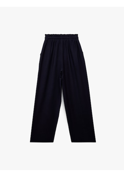 Koton Regular Fit Viskon Geniş Paça Palazzo Pantolon Lacivert 5sak40023pw Lacivert Koton Regular Fit Viskon Geniş Paça Palazzo Pantolon Lacivert 5sak40023pw Lacivert