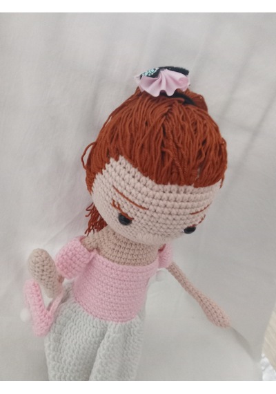 Amigurumi Pembe Kız Bebek