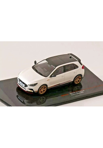 1:43 Ölçek Ixo 2022 Hyundai İ30 N Drive-n Diecast Metal Minyatür Model Araba 10cm
