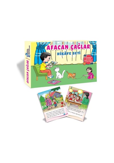 Orka 2. ve 3. Sınıf Afacan Çağlar Hikaye Seti 8 Kitap