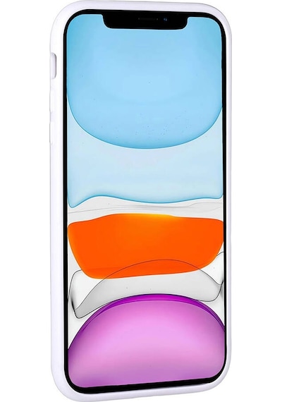 Rba Aksesuar Apple Uyumlu iPhone 11 Kılıf Parlak Taşlı Tasarım Rba Pırlanta Kapak - Siyah Siyah