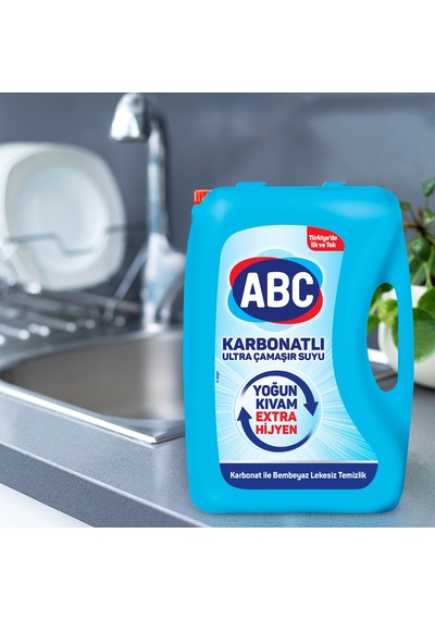 ABC Karbonatlı Ultra Çamaşır Suyu 4 x 3250 ML