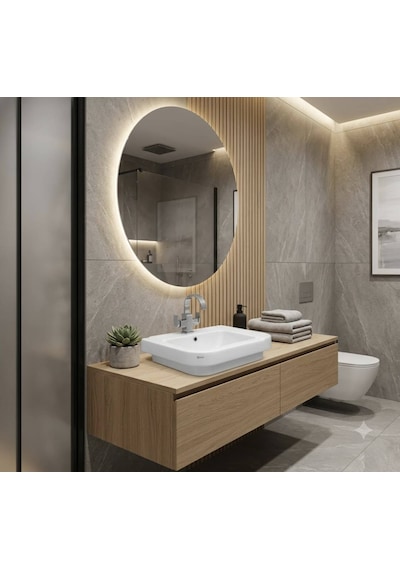 Serel - Verda 95 Cm Lavabo Beyaz - 8934tds110h Diğer