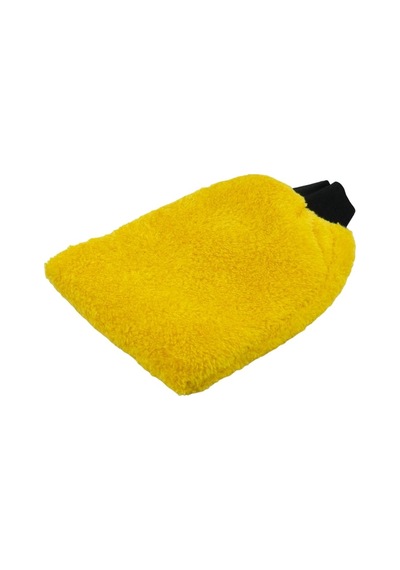 Mikrofiber Araba Araç Oto Yıkama Eldiveni Yıkama Eldiven Sarı Post Oto Detailing