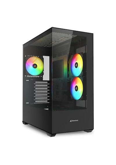 Sharkoon Kasa Mıd Tower Psusuz 3xfan Sk6 Argb Black