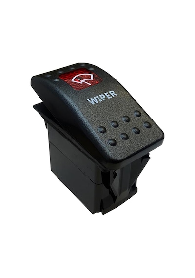 Silecek Işıklı 3p On-off 12-24v Marın Swıtch Ic-134m-s12