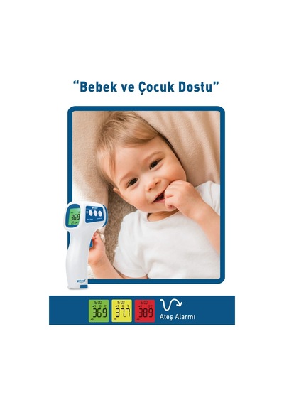 Getwell Kızıl Ötesi Temassız Alından Ateş Ölçer + Nebulizatör