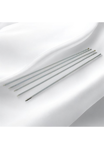 Kare Patlıcan Şişi 10 Adet -tavuk Şişi - Tavuk Kanat Şişi - Domates Şişi 60cm 7 Mm