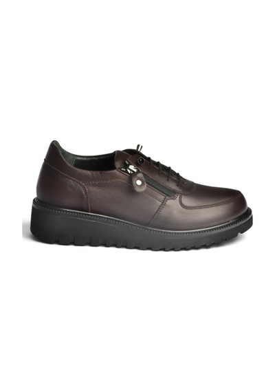 Fox Shoes U555040403 Kahverengi Hakiki Deri Günlük Kadın Ayakkabı