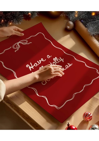 Çerçevesiz Poster Holly Jolly Christmas