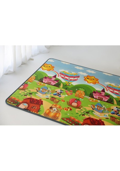 Bebebao Alfabeli Çiftlik Macerası İle Alfabe & Sayı Yol Macerası Oyun Matı 200x140x1 CM