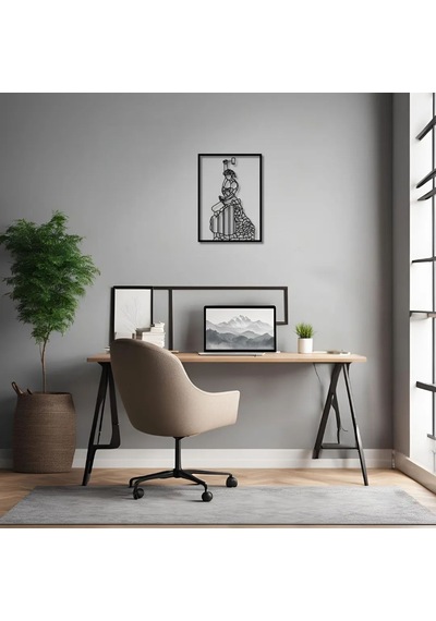 Modern Metal Duvar Sanatı Emekçi Working Man Metal Duvar Tablosu Soyut