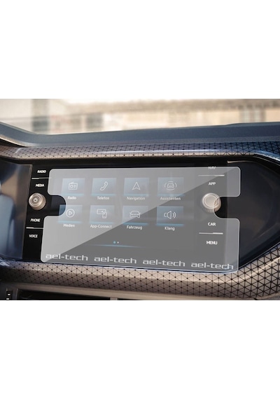 Volkswagen T-cross Uyumlu Çift Fiziksel Tuşlu Navigasyon Nano Ekr