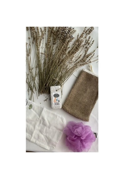 Doğal 4'lü Banyo Hamam Seti Diğer