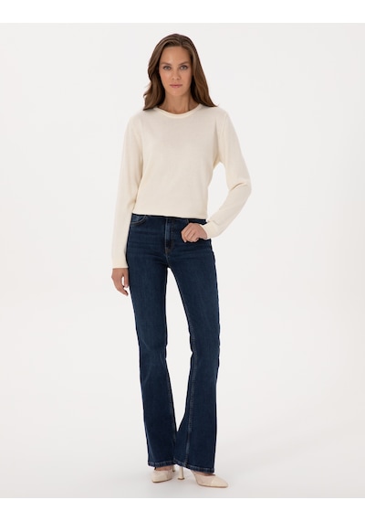 Pierre Cardin Kadın Lacivert Pantolon Jean 50318199-vr033 Lacivert