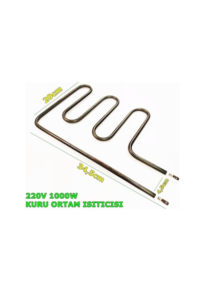 Endüstriyel Sanayi Tost Isıtıcı Rezistansı 230v 1000w B94825