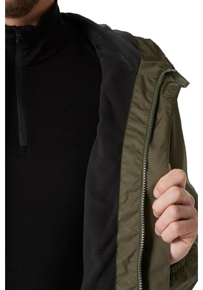Helly Hansen Vancouver Fleece Lined Haki Erkek Mont