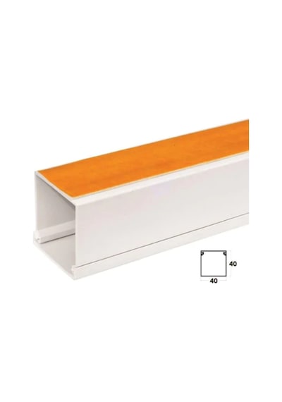 40X40 50 Metre Yapışkanlı Kablo Kanalı