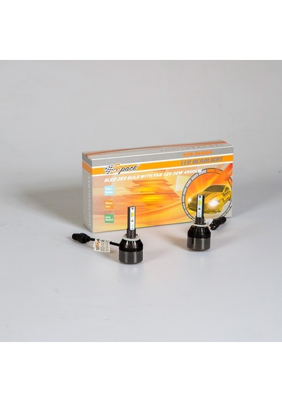 Space Led Far Ampulü Çift Renk Sarı/beyaz H27-36w-4800lm-12v / Laam493-1