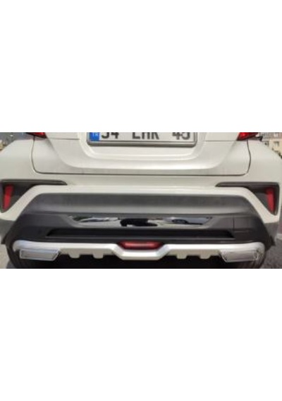 Toyota C-hr 2016 2019 Arka Difüzör - Chr Arka Difüzör