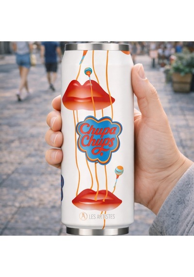 Les Artistes Paris Isı Yalıtımlı Kutu Çelik Termos 500ml Chupa Kiss Diğer