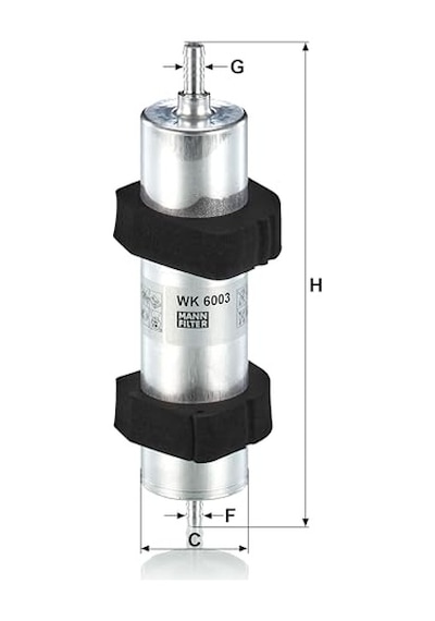 Mann Filter Wk 6003 Yakıt Filtresi Vw Group