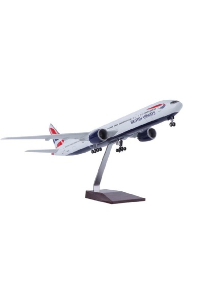 Maket Uçaklar-brıtısh-ölçek : 1:157 47 Cm-jb777brıtısh