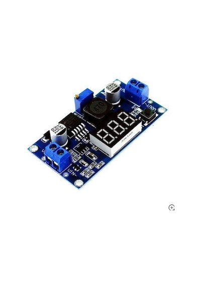 Voltmetreli Lm2596 Ayarlı Modül Ayarlanabilir 3A Güç Kaynağı