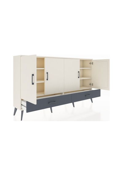 Arges Konsol 6 Raflı 2 Çekmeceli 4 Kapaklı 176x30x99 Aytaşı-aytaşı/antrasit Aytası/antrasıt - Aytası Arges Konsol 6 Raflı 2 Çekmeceli 4 Kapaklı 176x30x99 Aytaşı-aytaşı/antrasit Aytası/antrasıt - Aytası