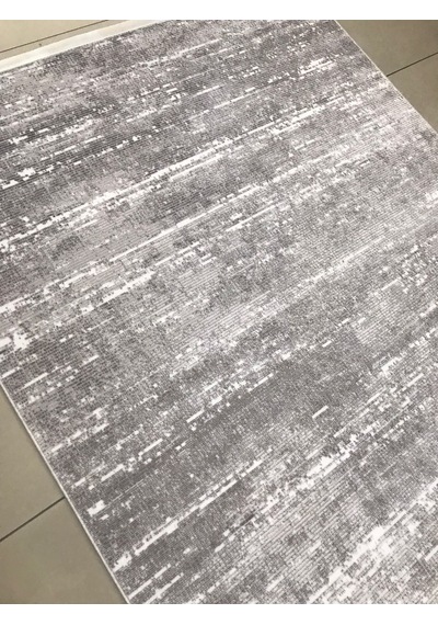 Merinos Halı Vista 76587 098 Serisi Triko Akrilik Salon Oturma Yatak Odası Halısı Gri