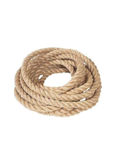Jüt Halat Dekor Ipi Kendir Halat Kalınlık 6 mm