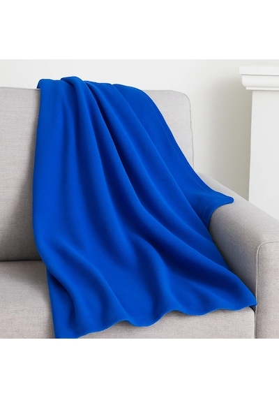 Polar Battaniye Çift Kişilik 180x210 Cm Mavi