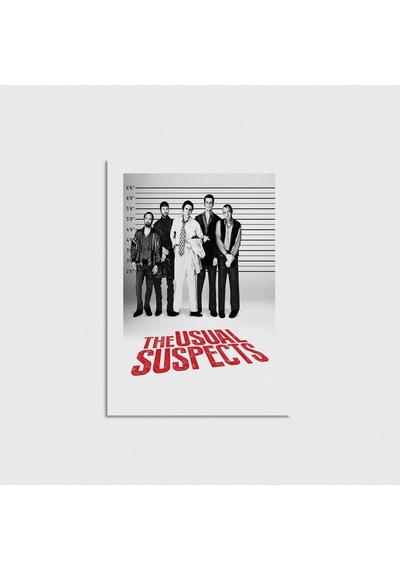 The Usual Suspects 1995 Film Posteri Çerçevesiz Poster Duvar Dekorasyonu Pn11p417