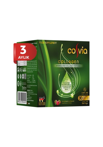 Cosvia Collagen Hidrolize Peptid 3 Pk. 90 Saşe 3 Aylık