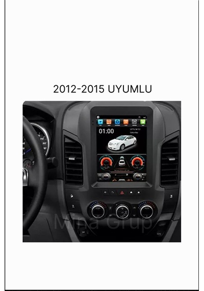 Snp Serisi Ford Ranger Uyumlu 9.7" Tesla Multimedya Android Teyp 2012-2015 4-64 Gb 9.7''